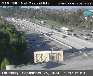 NB 15 at Carmel Mountain Rd.