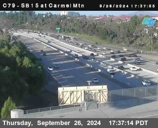 NB 15 at Carmel Mountain Rd.