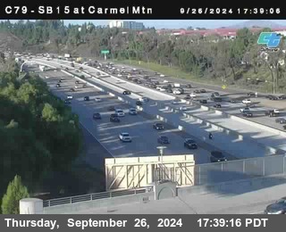 NB 15 at Carmel Mountain Rd.