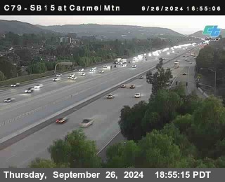 NB 15 at Carmel Mountain Rd.