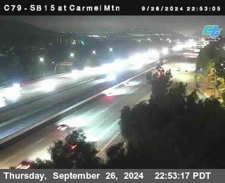 NB 15 at Carmel Mountain Rd.