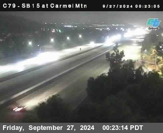 NB 15 at Carmel Mountain Rd.