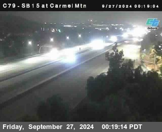 NB 15 at Carmel Mountain Rd.