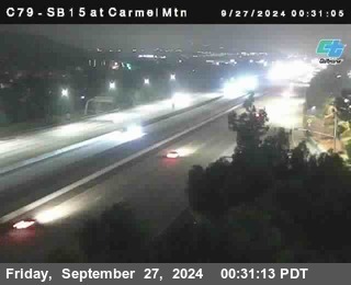 NB 15 at Carmel Mountain Rd.