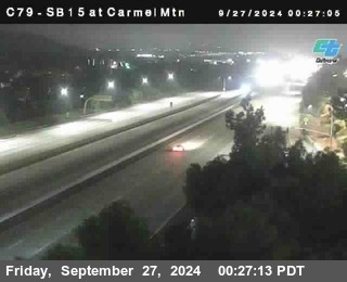 NB 15 at Carmel Mountain Rd.