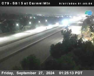 NB 15 at Carmel Mountain Rd.