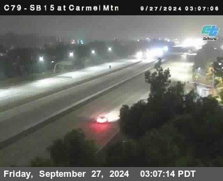 NB 15 at Carmel Mountain Rd.