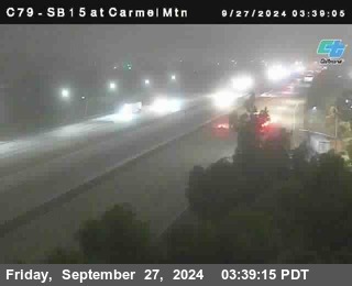 NB 15 at Carmel Mountain Rd.