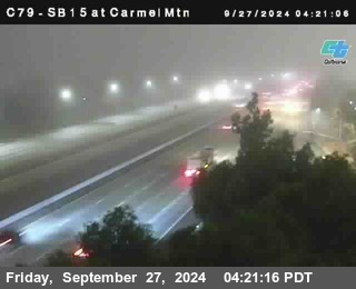 NB 15 at Carmel Mountain Rd.