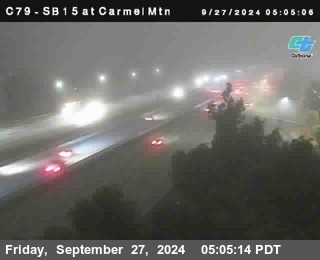 NB 15 at Carmel Mountain Rd.