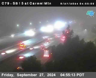 NB 15 at Carmel Mountain Rd.