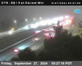 NB 15 at Carmel Mountain Rd.