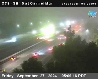 NB 15 at Carmel Mountain Rd.