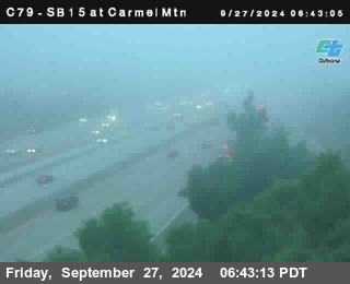 NB 15 at Carmel Mountain Rd.