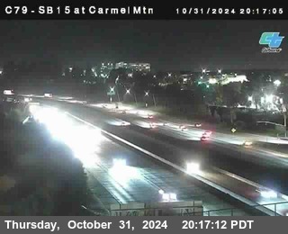 NB 15 at Carmel Mountain Rd.