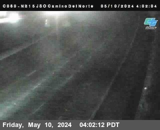 Timelapse image near (C080) I-15 : Just South Of Camino Del Norte, San Diego 0 minutes ago