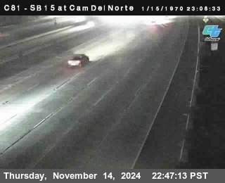 SB 15 At Camino Del Norte