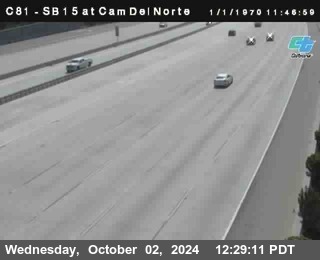 SB 15 At Camino Del Norte