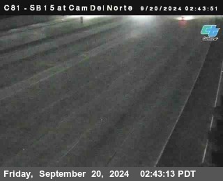 SB 15 At Camino Del Norte