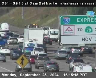 SB 15 At Camino Del Norte