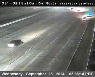 SB 15 At Camino Del Norte