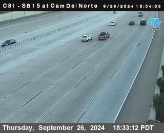 SB 15 At Camino Del Norte