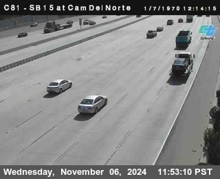 SB 15 At Camino Del Norte