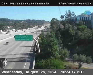 SB 15 at Rancho Bernardo Rd.