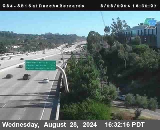 SB 15 at Rancho Bernardo Rd.