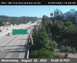 SB 15 at Rancho Bernardo Rd.