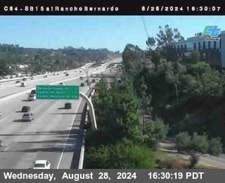 SB 15 at Rancho Bernardo Rd.