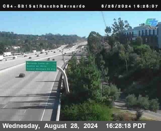 SB 15 at Rancho Bernardo Rd.