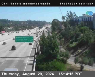 SB 15 at Rancho Bernardo Rd.