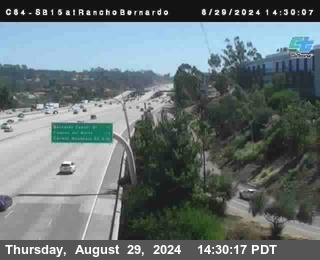 SB 15 at Rancho Bernardo Rd.