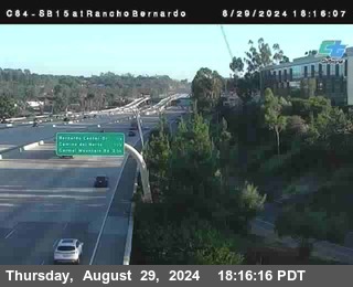 SB 15 at Rancho Bernardo Rd.