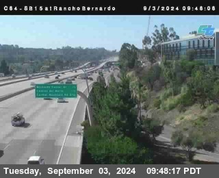 SB 15 at Rancho Bernardo Rd.