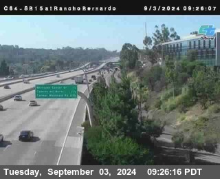 SB 15 at Rancho Bernardo Rd.