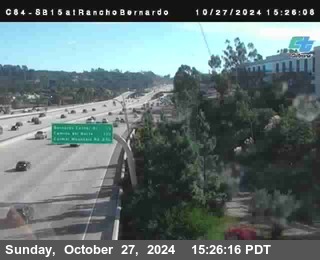 SB 15 at Rancho Bernardo Rd.