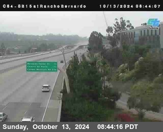 SB 15 at Rancho Bernardo Rd.