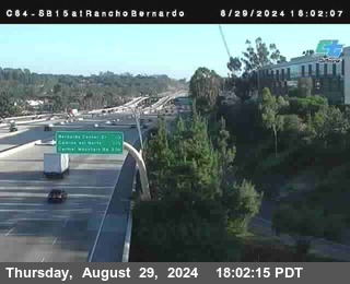 SB 15 at Rancho Bernardo Rd.