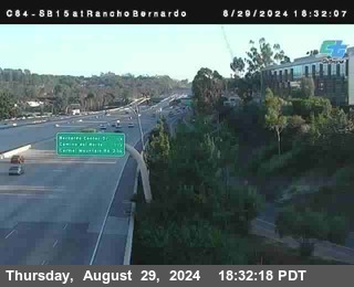 SB 15 at Rancho Bernardo Rd.