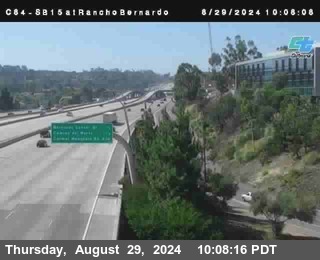 SB 15 at Rancho Bernardo Rd.