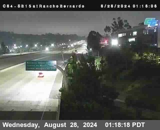 SB 15 at Rancho Bernardo Rd.