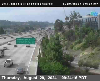 SB 15 at Rancho Bernardo Rd.