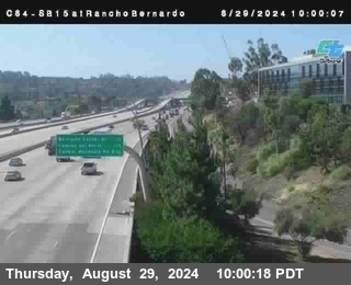 SB 15 at Rancho Bernardo Rd.