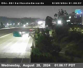 SB 15 at Rancho Bernardo Rd.