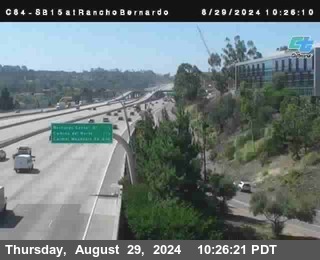 SB 15 at Rancho Bernardo Rd.