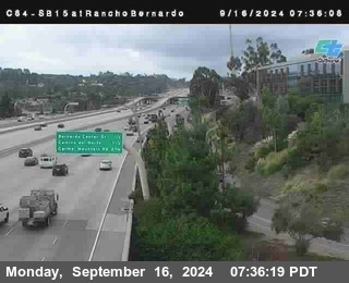 SB 15 at Rancho Bernardo Rd.