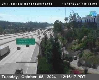 SB 15 at Rancho Bernardo Rd.