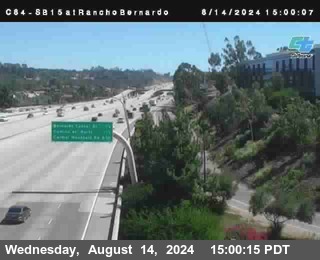 SB 15 at Rancho Bernardo Rd.